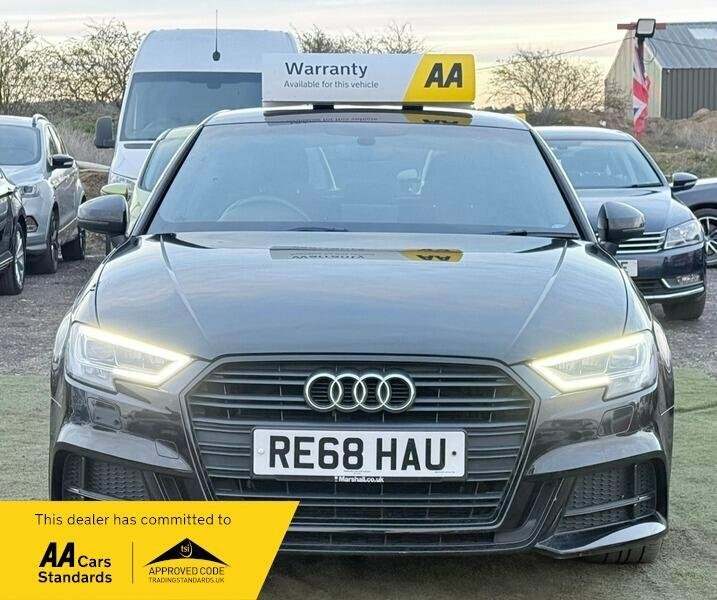 Audi A3 For Sale In Upminster RE68HAU Black #2