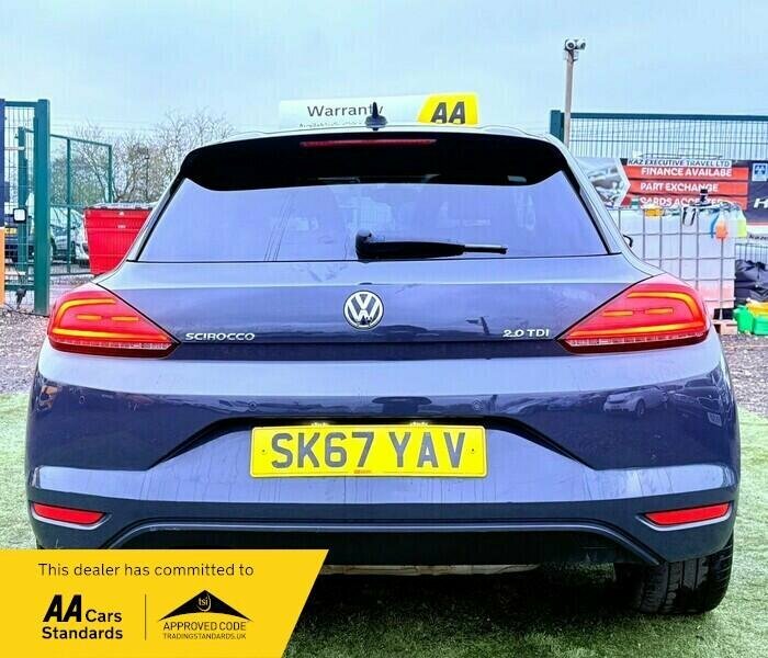 Volkswagen Scirocco For Sale In Upminster SK67YAV Grey #6