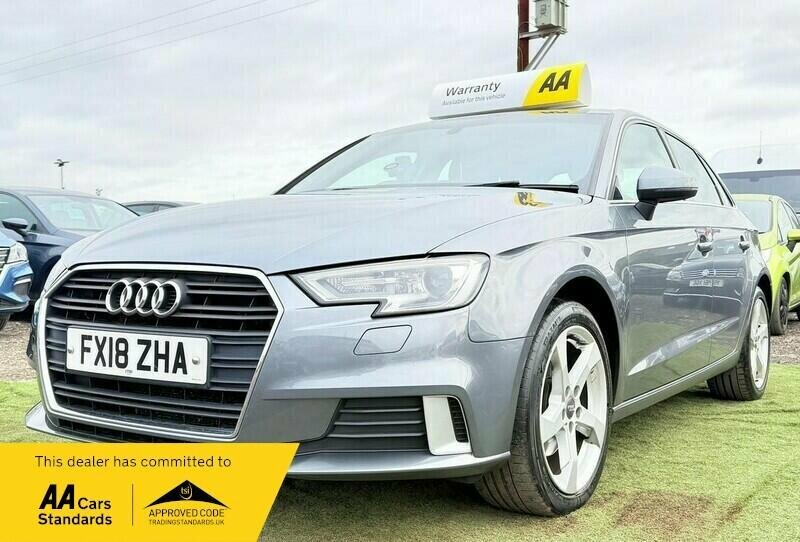 Audi A3 For Sale In Upminster FX18ZHA Grey #5