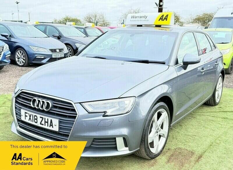 Audi A3 For Sale In Upminster FX18ZHA Grey #6