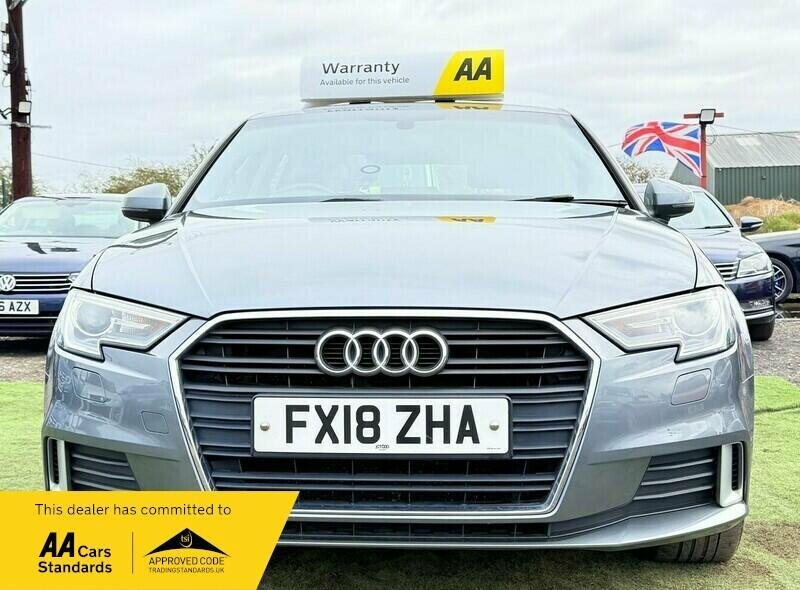 Audi A3 For Sale In Upminster FX18ZHA Grey #4