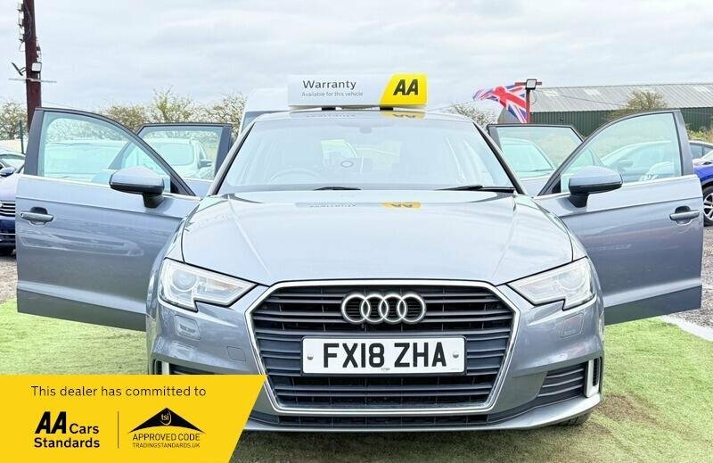 Audi A3 For Sale In Upminster FX18ZHA Grey #3