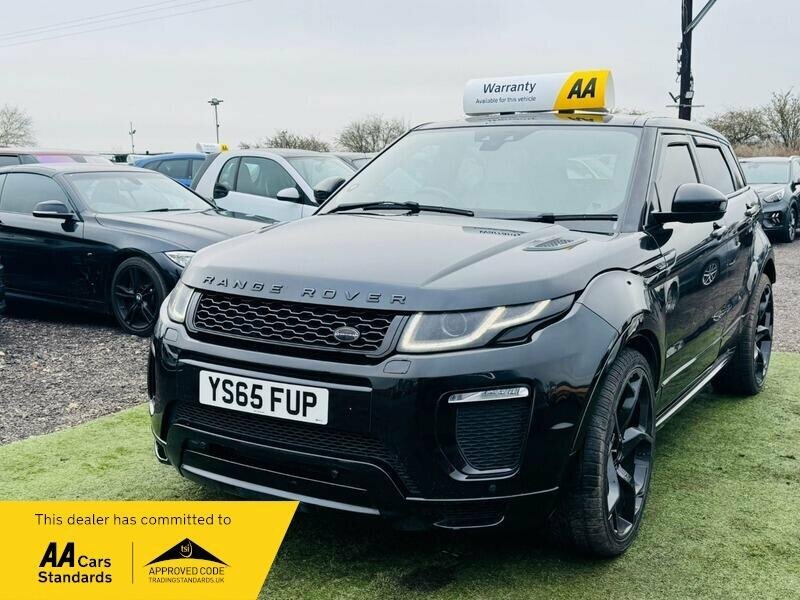 Land Rover Range Rover Evoque For Sale In Upminster YS65FUP Black #3