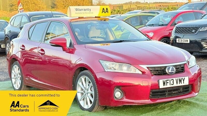 Lexus CT For Sale In Upminster Red