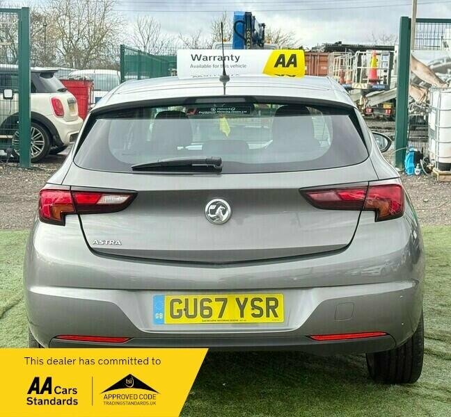 Vauxhall Astra For Sale In Upminster GU67YSR Grey #5