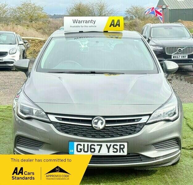 Vauxhall Astra For Sale In Upminster GU67YSR Grey #2
