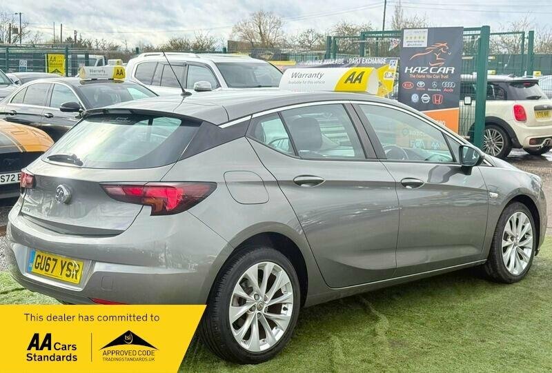 Vauxhall Astra For Sale In Upminster GU67YSR Grey #4