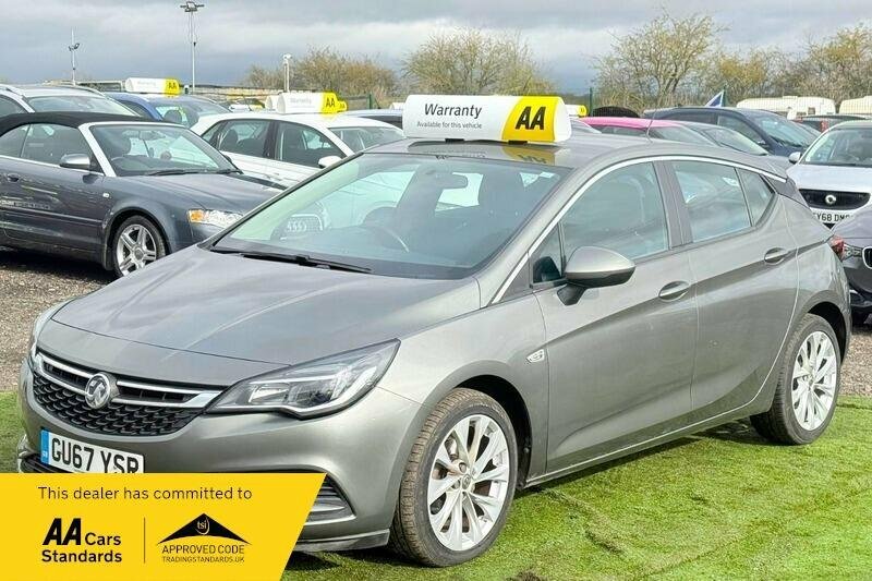Vauxhall Astra For Sale In Upminster GU67YSR Grey #3