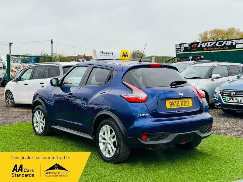 Nissan Juke For Sale In Upminster BK18RDO Blue #4