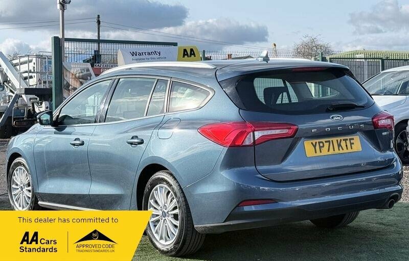 Ford Focus For Sale In Upminster YP71KTF Blue #3