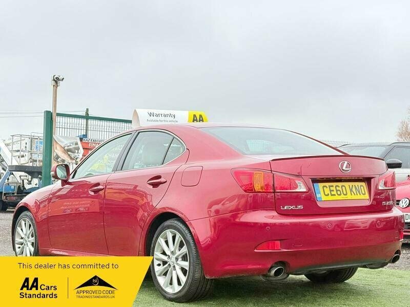 Lexus IS For Sale In Upminster Red #4