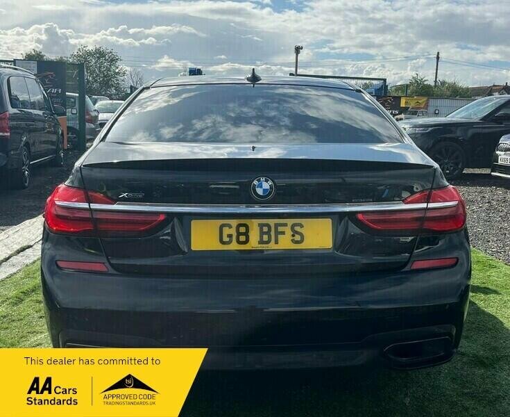 BMW 7 Series For Sale In Upminster G8BFS Black #6