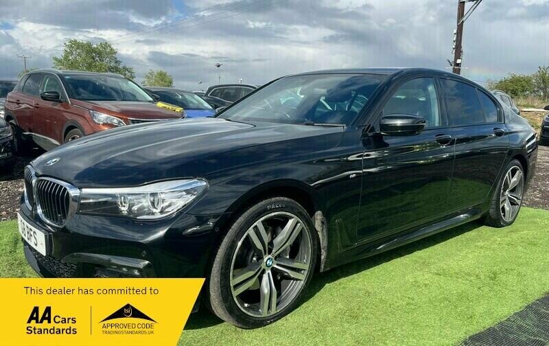 BMW 7 Series For Sale In Upminster G8BFS Black #4
