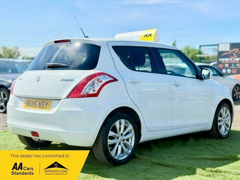 Suzuki Swift For Sale In Upminster WU15NSY White #5