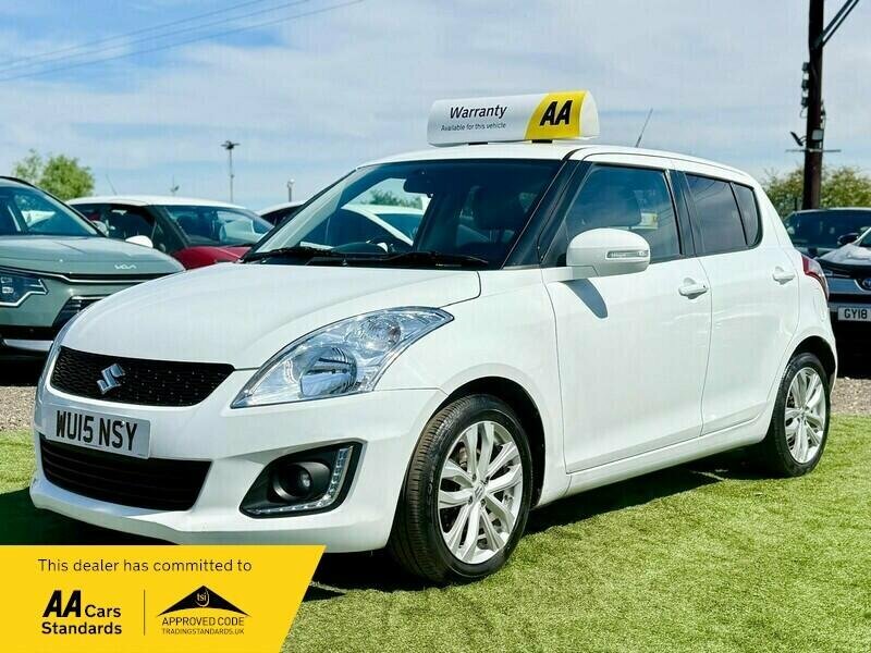 Suzuki Swift For Sale In Upminster WU15NSY White #4