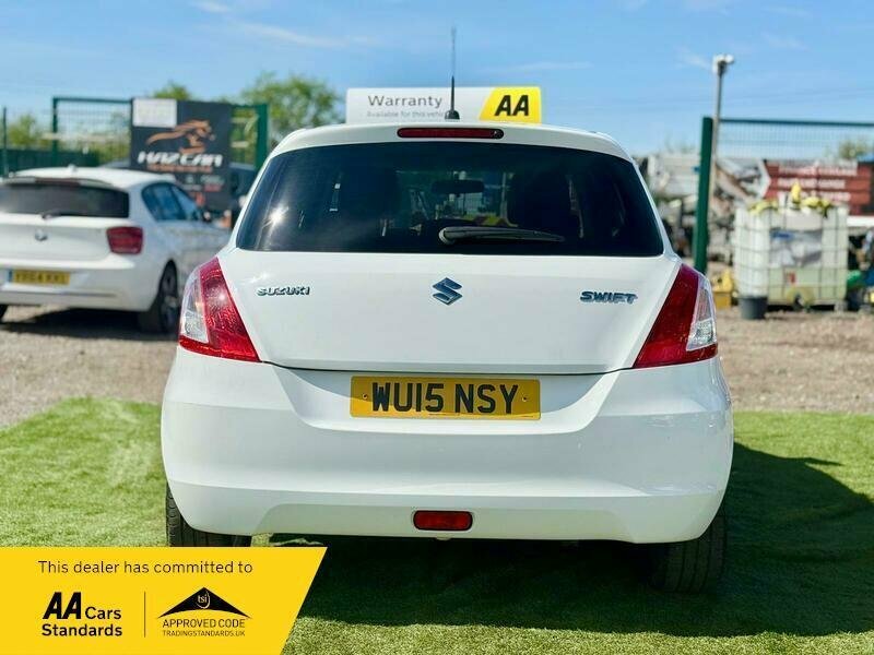Suzuki Swift For Sale In Upminster WU15NSY White #6