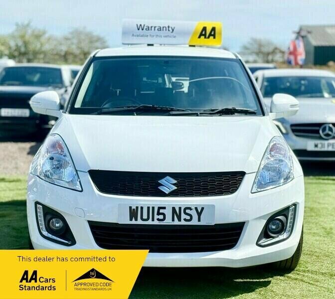 Suzuki Swift For Sale In Upminster WU15NSY White #3