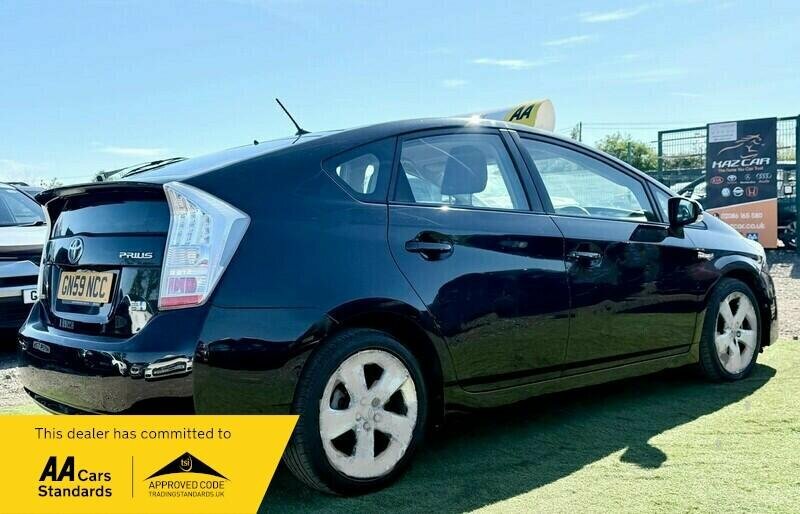 Toyota Prius For Sale In Upminster GN59NCC Black #4