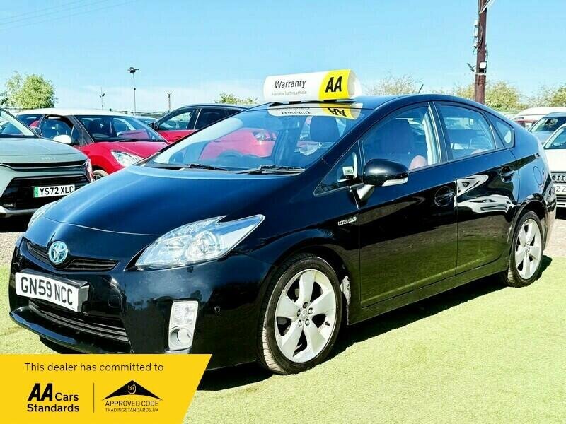 Toyota Prius For Sale In Upminster GN59NCC Black #3