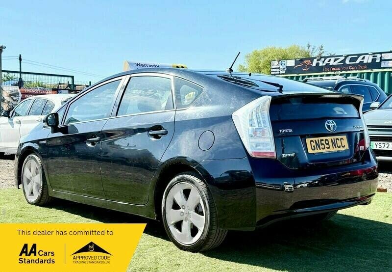 Toyota Prius For Sale In Upminster GN59NCC Black #6