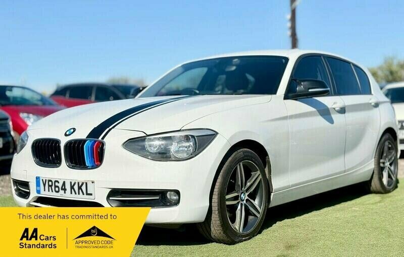 BMW 1 Series For Sale In Upminster YR64KKL White #4