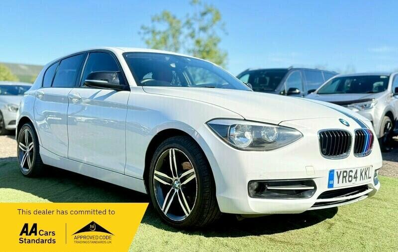 BMW 1 Series For Sale In Upminster YR64KKL White #2