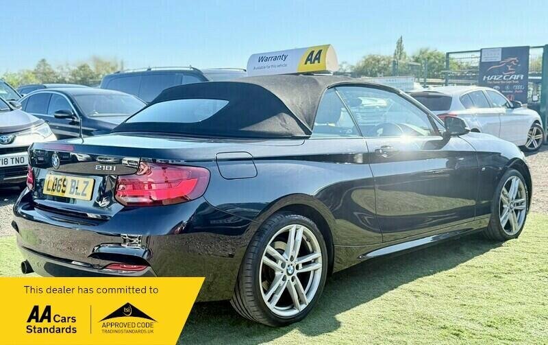BMW 2 Series For Sale In Upminster LD69BLZ Black #6