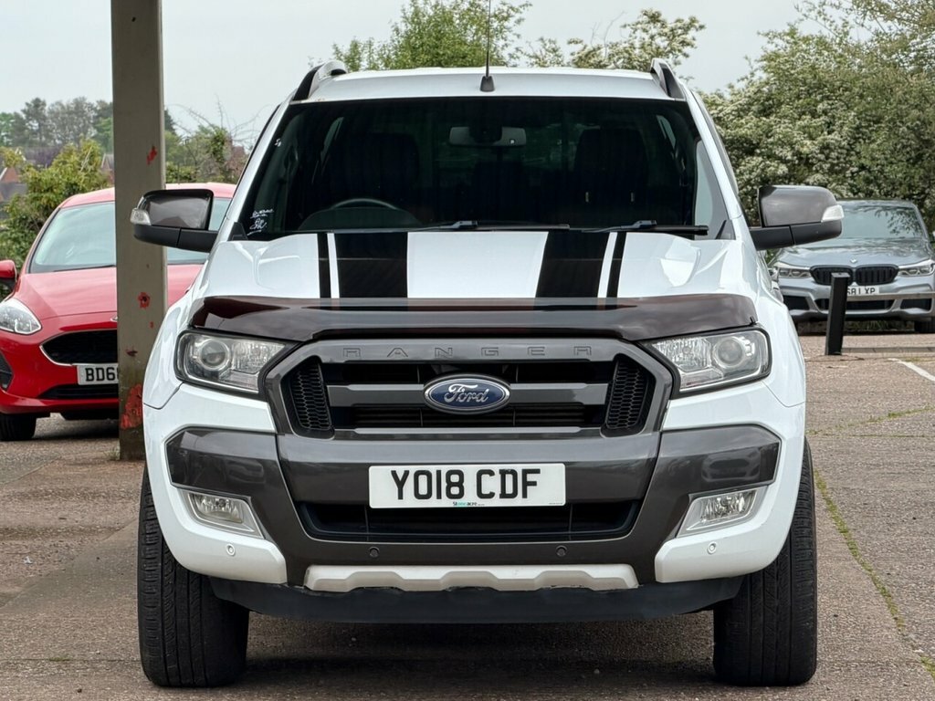 Ford Ranger 3L Wildtrak YO18CDF White #2