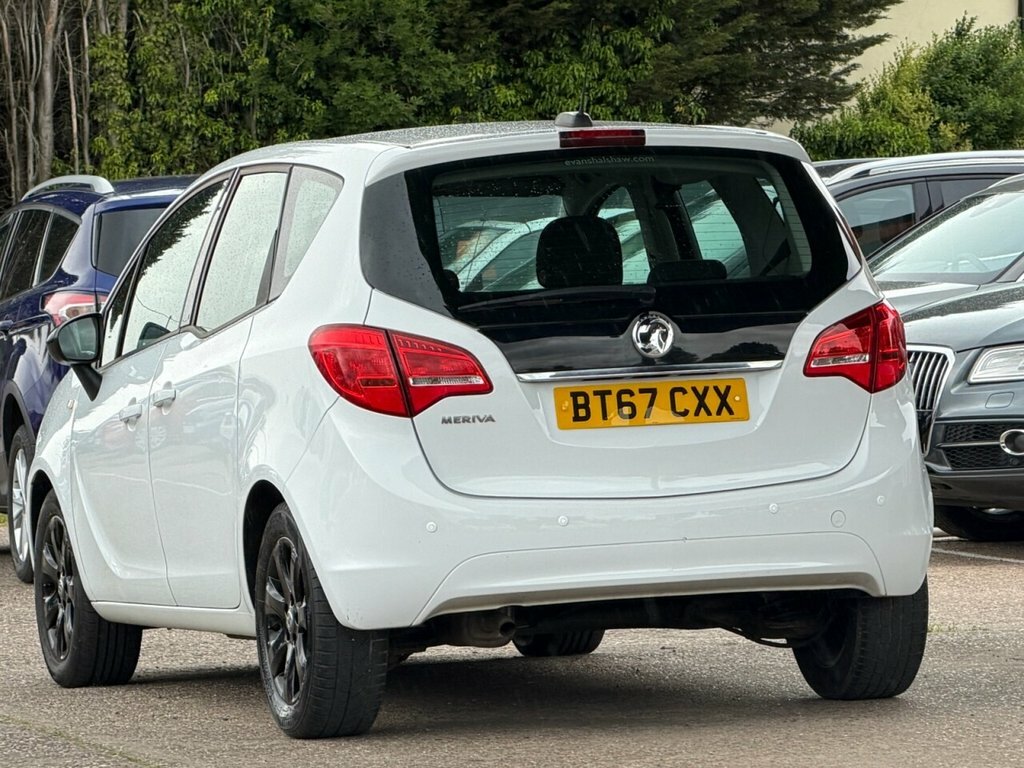 Vauxhall Meriva 1.4L Life BT67CXX White #4
