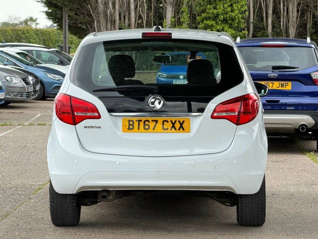 Vauxhall Meriva 1.4L Life BT67CXX White #5