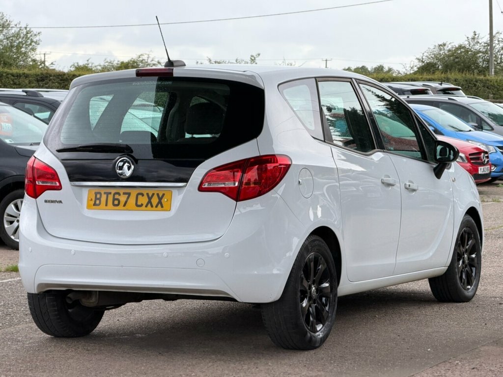 Vauxhall Meriva 1.4L Life BT67CXX White #6