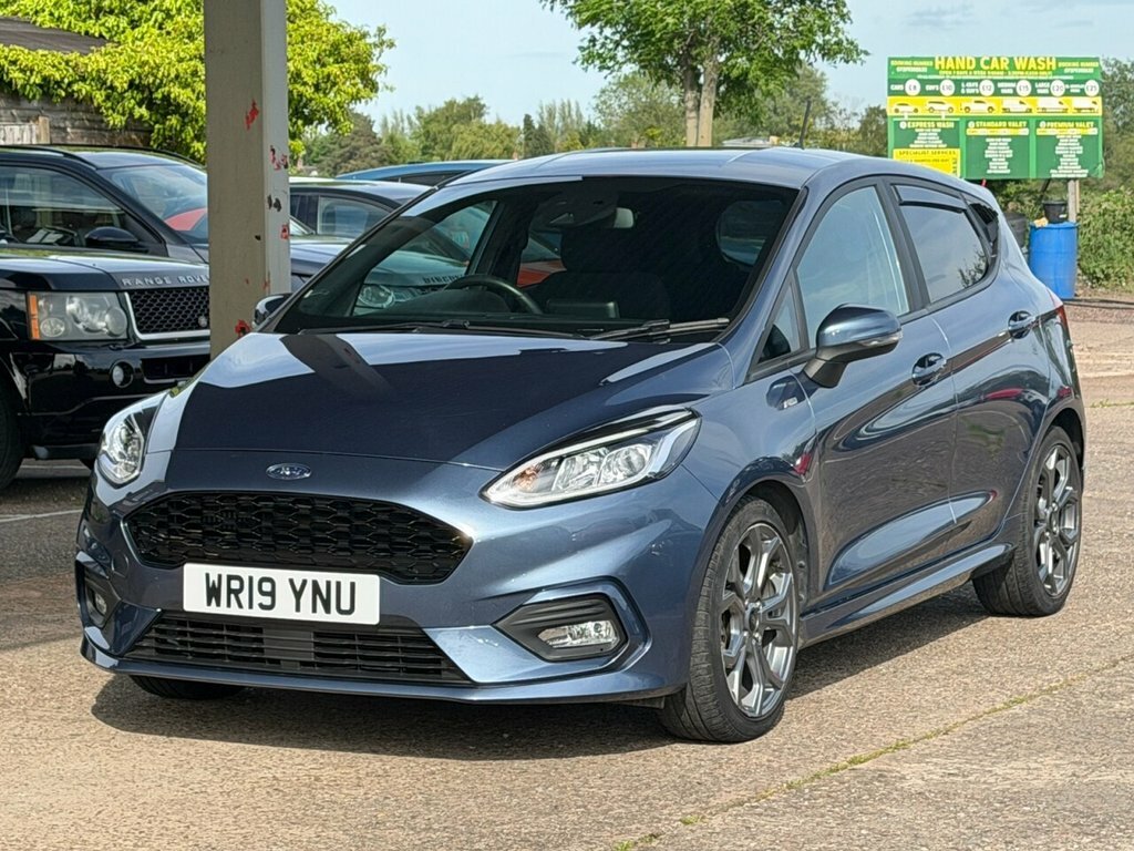 Ford Fiesta 1L St-line WR19YNU Blue #5