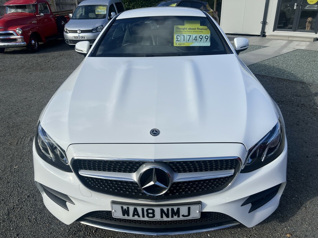 Mercedes-Benz E Class 2.0 E300 Amg Line Coupe White