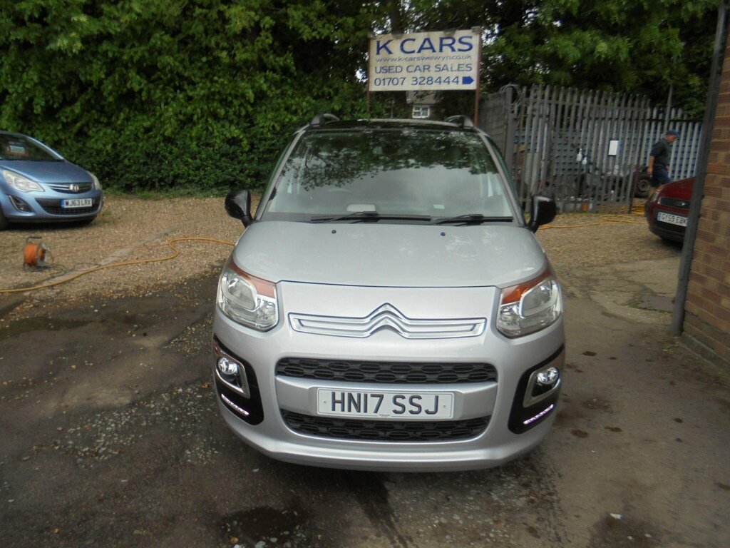 Citroen C3 Picasso 1.2 Puretech Platinum Euro 6 Silver #4