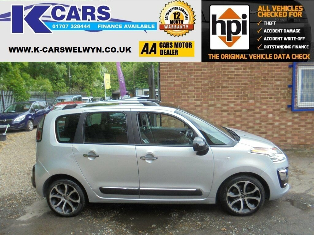Citroen C3 Picasso 1.2 Puretech Platinum Euro 6 Silver