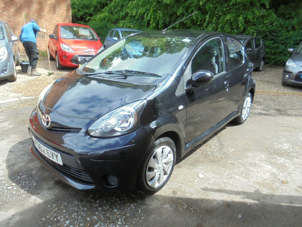 Toyota Aygo 1.0 Vvt-i Ice Euro 5 FD62EVY Black #5