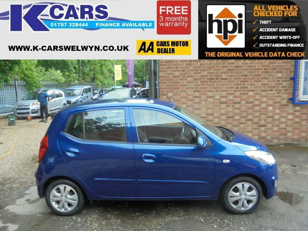 Hyundai I10 1.2 Active Euro 5 Blue