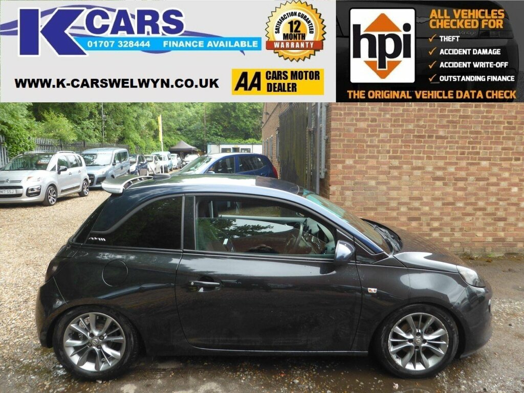 Vauxhall Adam 1.2I Jam Euro 6 Black
