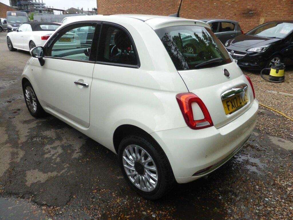 Fiat 500 1.2 Lounge Euro 6 Ss FX17ZYO White #6