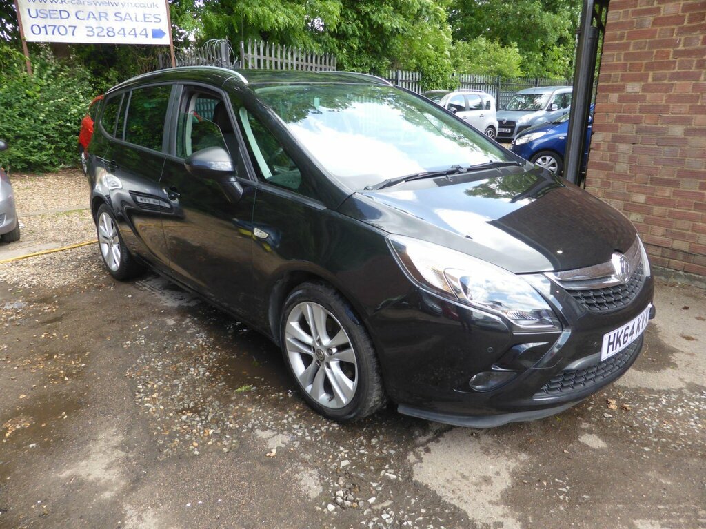 Vauxhall Zafira Tourer 1.4I Turbo Sri Euro 6 HK64KVX Black #2