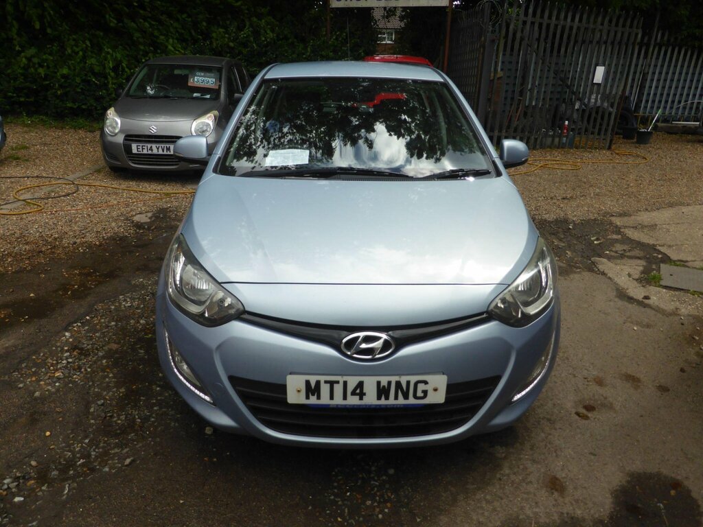 Hyundai I20 1.2 Style Euro 5 MT14WNG Blue #4