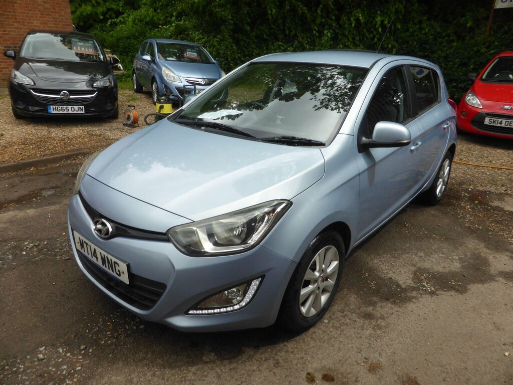 Hyundai I20 1.2 Style Euro 5 MT14WNG Blue #5