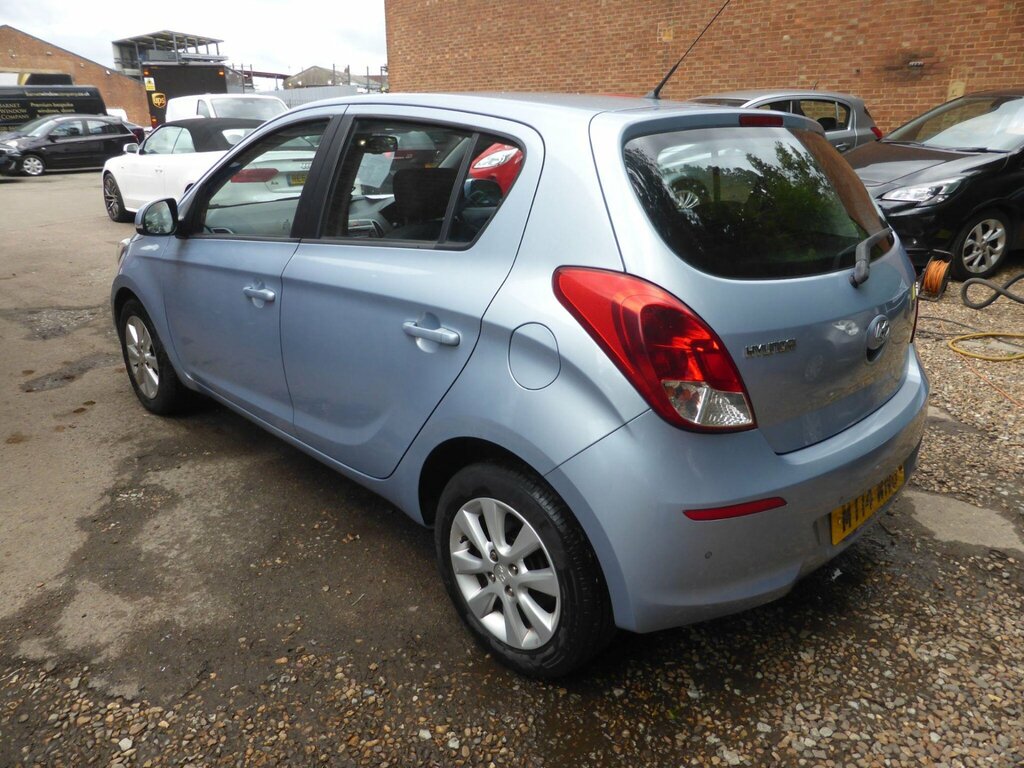 Hyundai I20 1.2 Style Euro 5 MT14WNG Blue #6