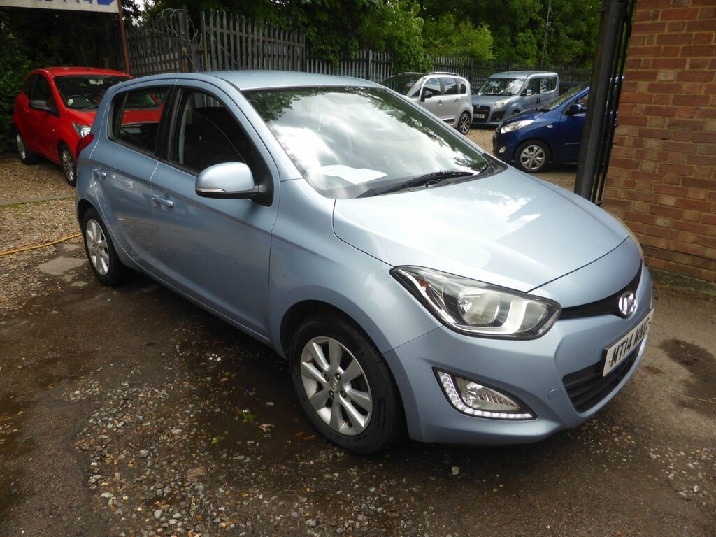 Hyundai I20 1.2 Style Euro 5 MT14WNG Blue #2
