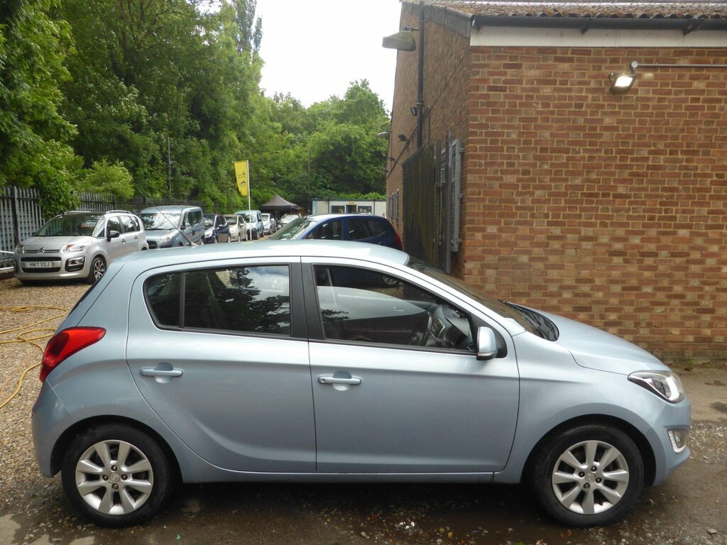 Hyundai I20 1.2 Style Euro 5 MT14WNG Blue #3