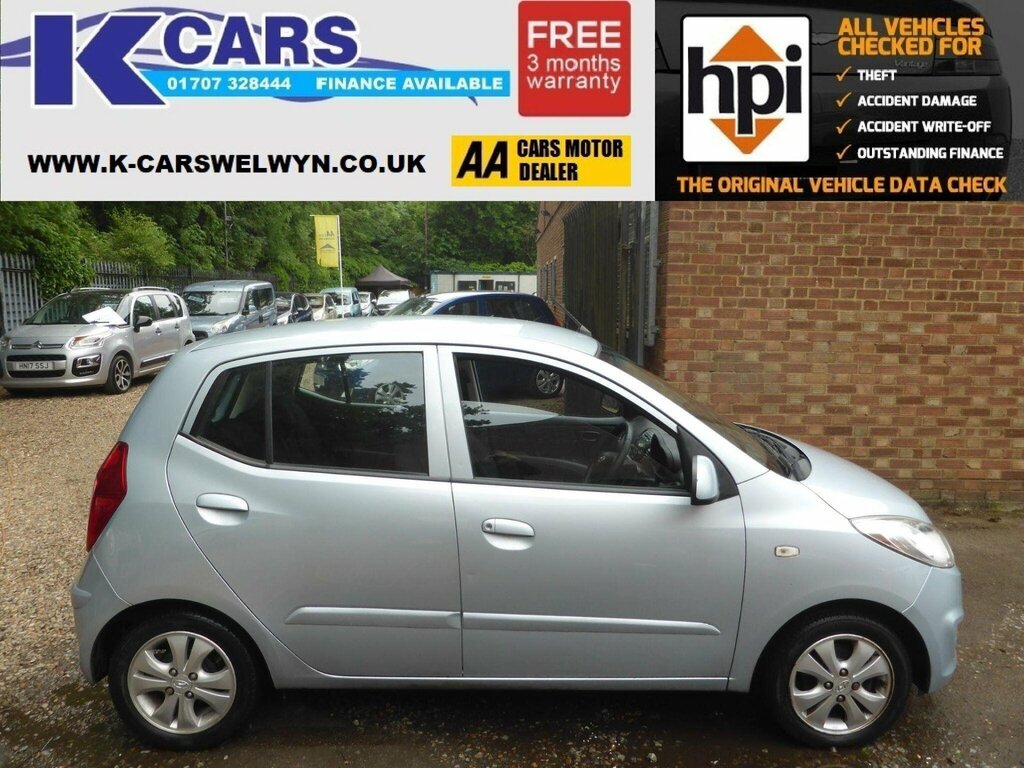 Hyundai I10 1.2 Active Euro 5 Silver