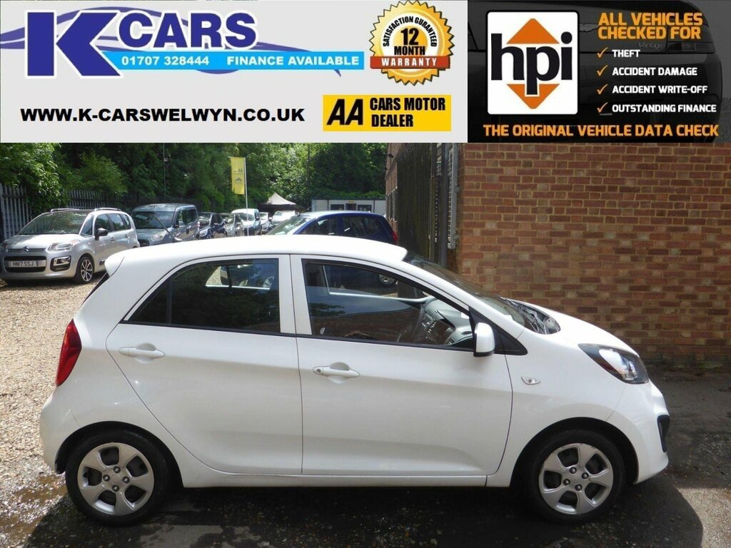 Kia Picanto 1.0 1 Euro 5 White