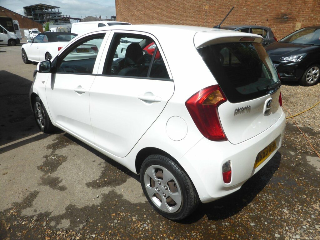 Kia Picanto 1.0 1 Euro 5 White #6