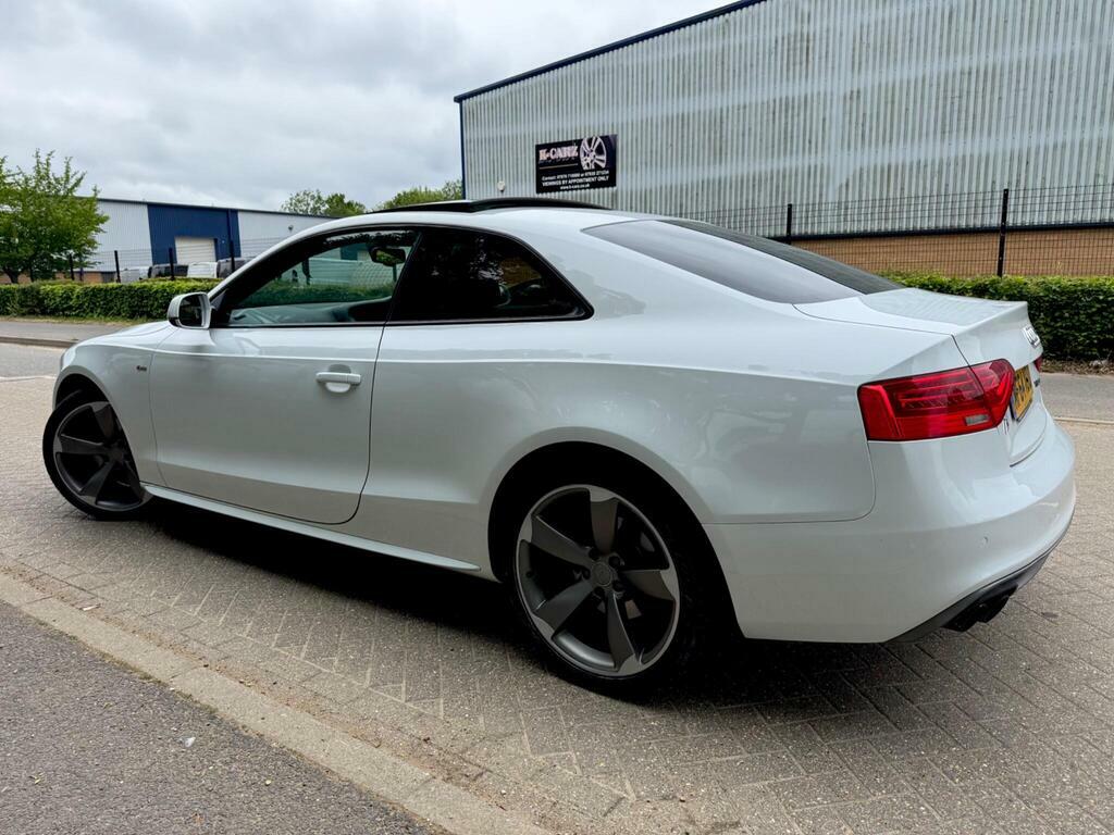Audi A5 1.8 Tfsi Black Edition Multitronic Euro 6 S S White #3