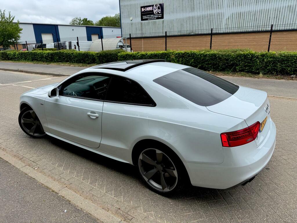 Audi A5 1.8 Tfsi Black Edition Multitronic Euro 6 S S White #4